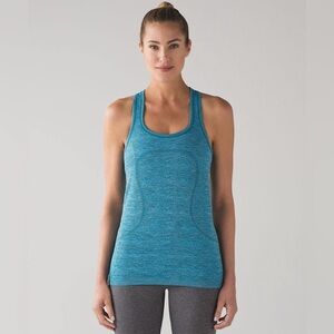 Lululemon Swiftly Tech Racerback Indian Blue Size 6